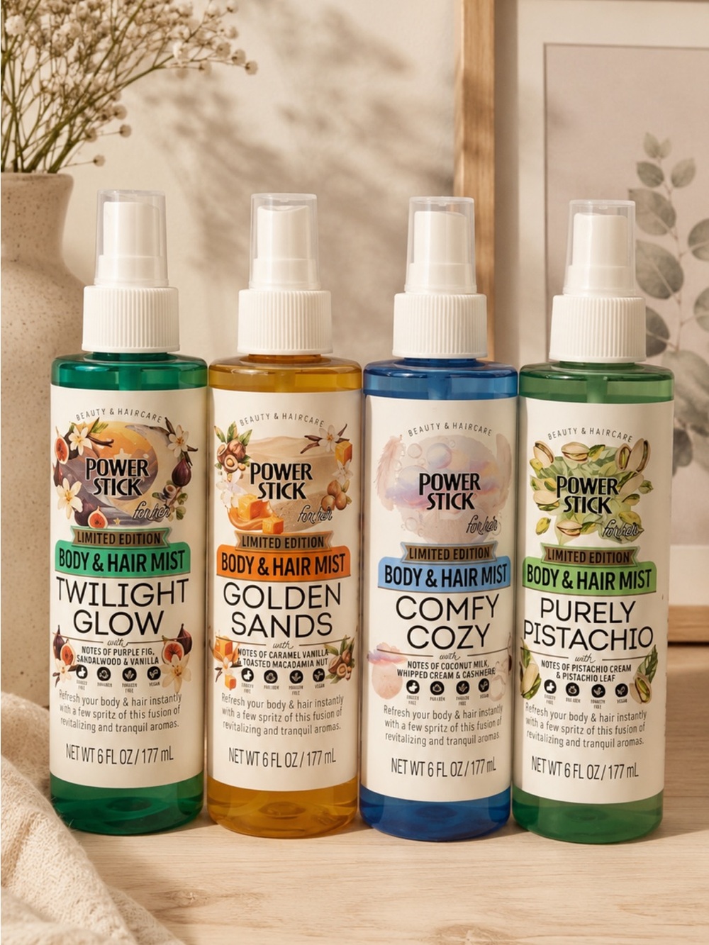 Power Stick Body & Hair Mist Bundle